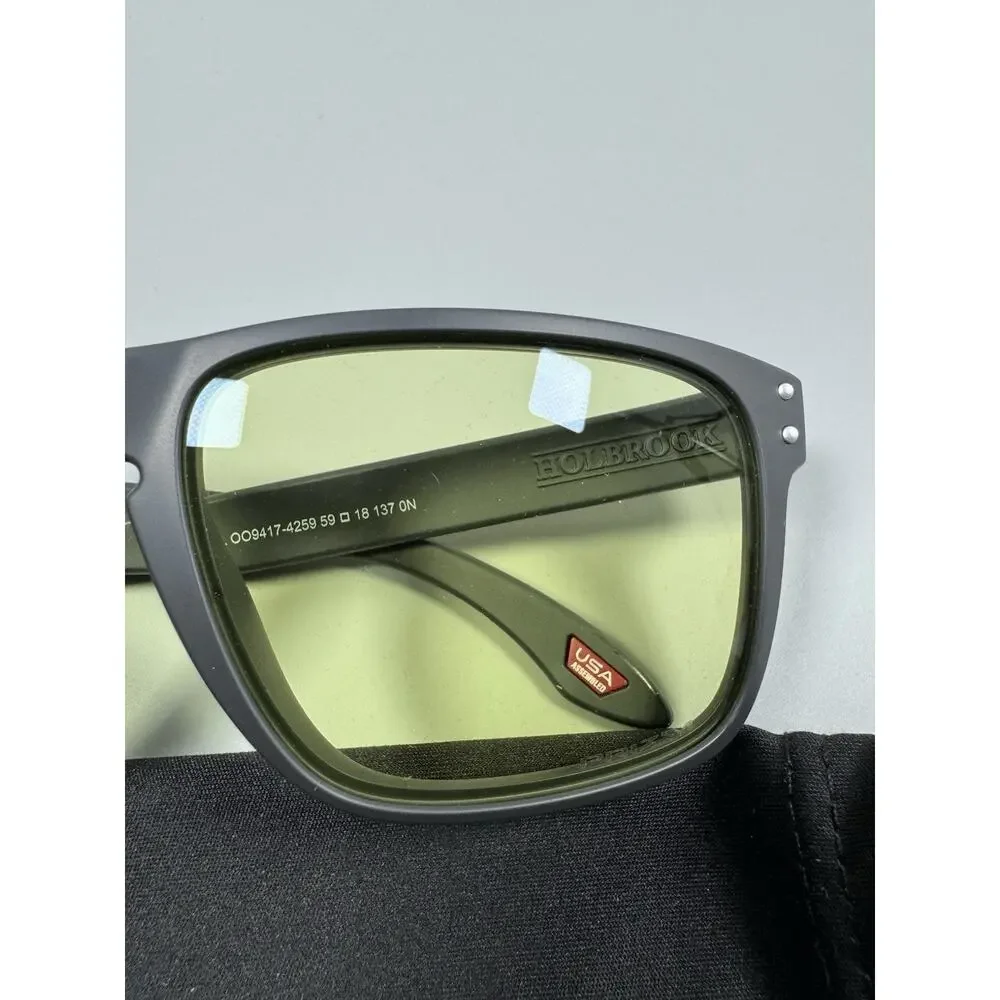 Oakley Men's OO9417 Holbrook XL Square Sunglasses Matte Carbon 59mm Full Rim